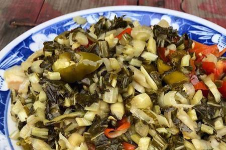 六安腌菜的做法