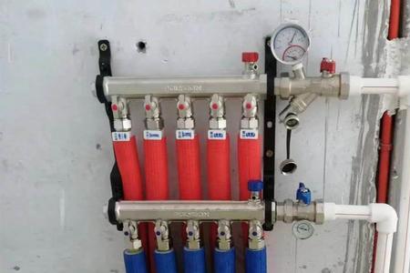 三组地暖不热更换分水器