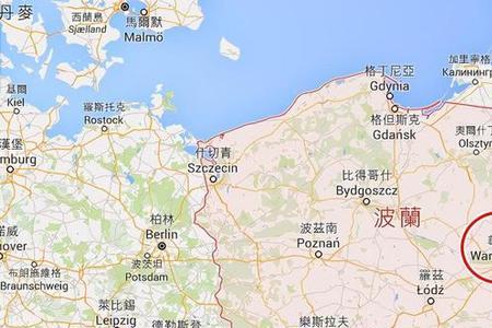 波兰哪些城市离波兰近
