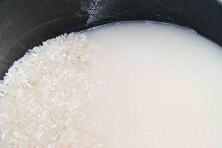 淘米水里有白色颗粒物