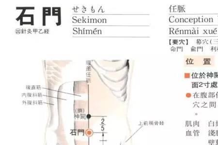 长门穴正确读法