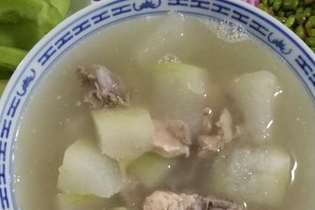 冬瓜排骨汤最正宗的做法