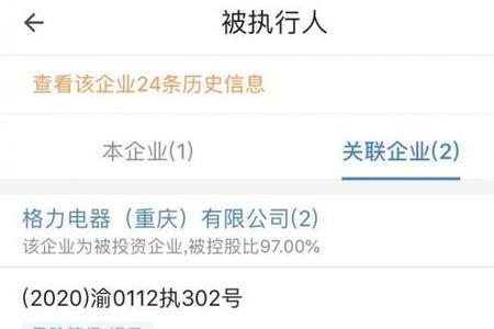 公司被列为执行人什么意思
