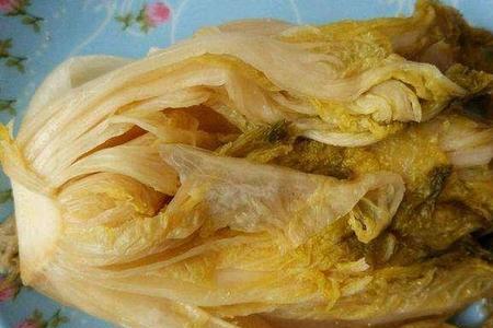 湖北长杆白菜酸菜的腌制方法