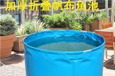 帆布池直径怎么算