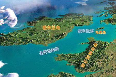 英格兰在世界地图的哪个位置