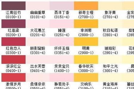喷漆有哪些颜色