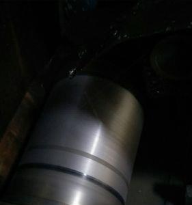 线切割丝筒更换过程