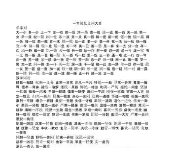 退字的反义词