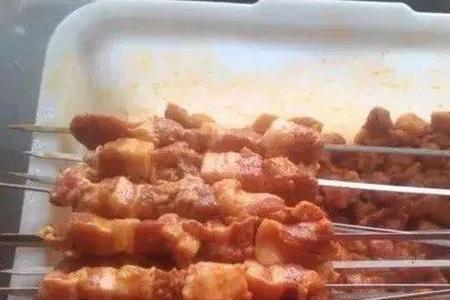 猪肉串腌制不发硬