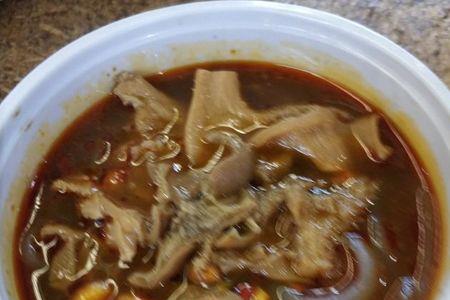 干拌牛杂粉热量