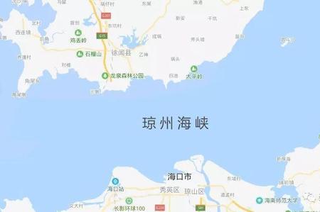 横渡琼州海峡多少公里