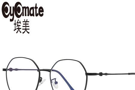 近视眼镜无边框为什么灰色