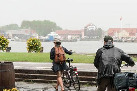 下雨天骑自行车怎么保养