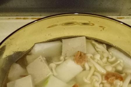 冬瓜花生豆腐汤做法