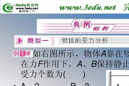 如何计算物体的受力面积