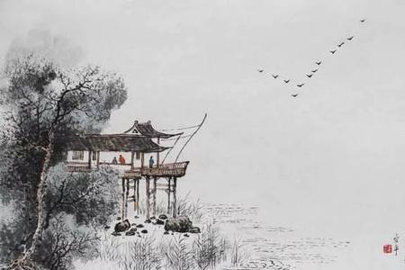 归雁韦应物