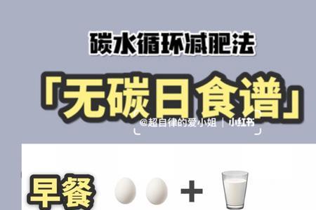 适合女生的碳水循环食谱