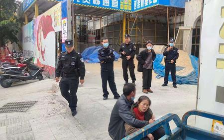 堵门阻挡工地施工违法吗