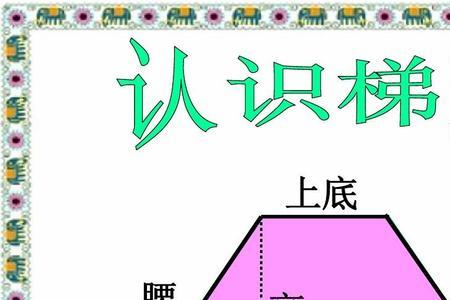 斜坡梯形面积怎么算