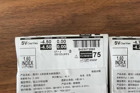蔡司泽锐镜片167和174区别
