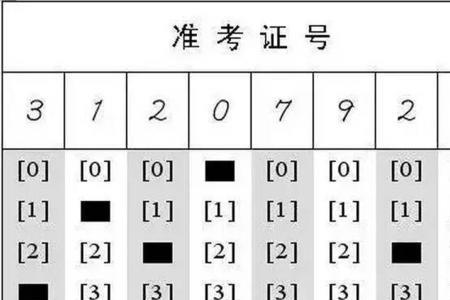 小升初答题卡正确填涂方法