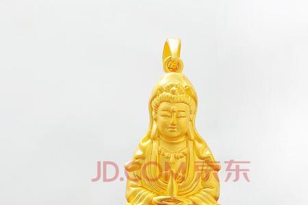 银项链配金观音可以吗