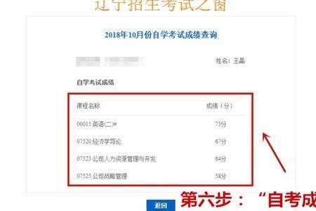 云南省自考成绩怎么查询