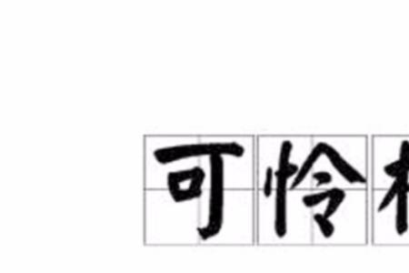 可伶什么什么的成语
