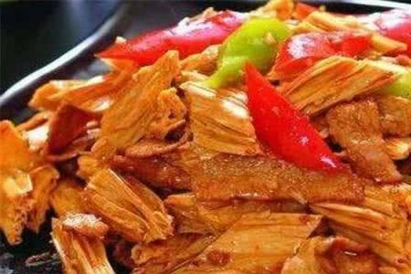 油炸过后的腐竹怎么炒好吃