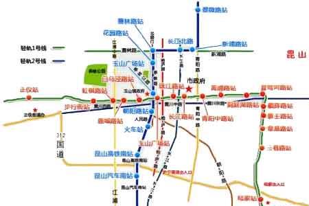 昆山市到上海市有地铁吗