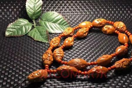 榄核手串镶嵌怎么盘玩