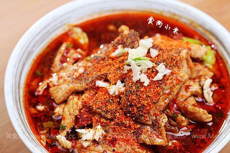 砂锅水煮肉片的做法