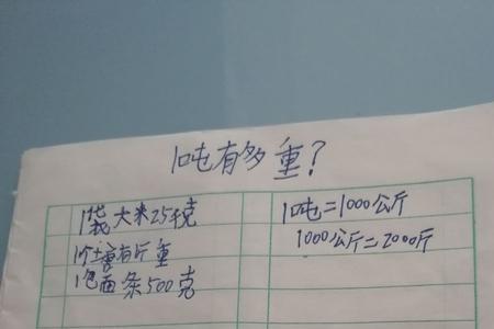 一吨4千克等于多少克