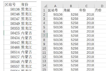 excel两个名单怎么放在一起