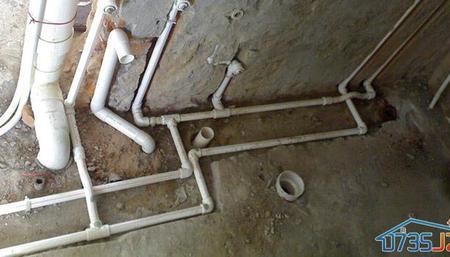 旱改水的水管怎么安装