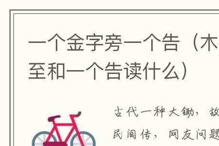 金字旁耳刀念什么字
