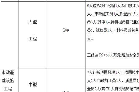 专业分包项目技术负责人要求