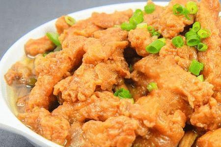 滑子菇酥肉的做法