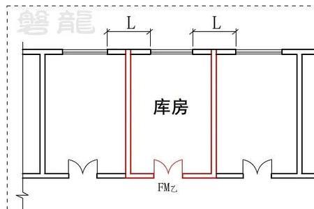 疏散通道门洞宽度