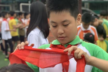 戴上红领巾的带是哪个带