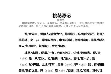 桃花源记中规的意思是什么