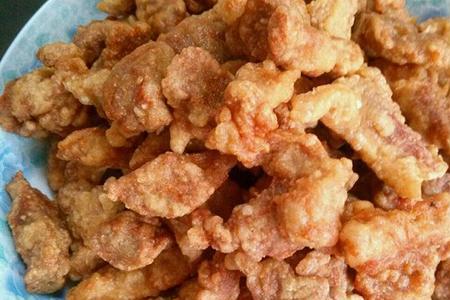 干炸肉的做法步骤