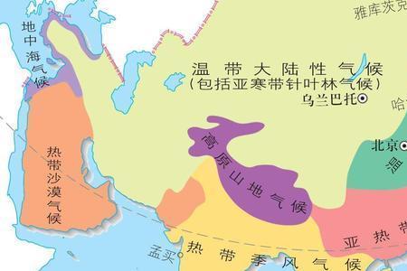 中南半岛气温