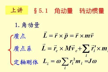角动量什么时候学的