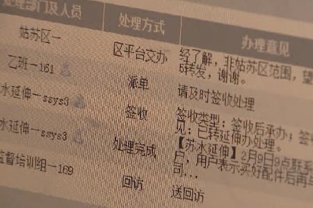 苏州12345处理时间多长