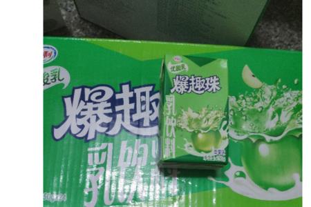 绿色优酸乳是苹果味吗