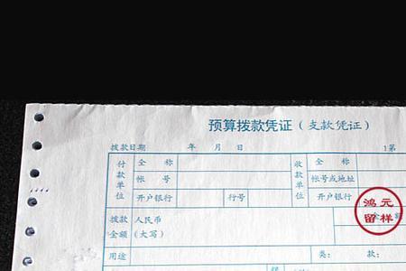 传票和凭证有什么区别