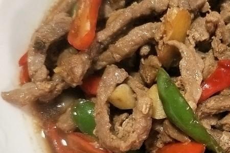 四川青椒牛柳的做法
