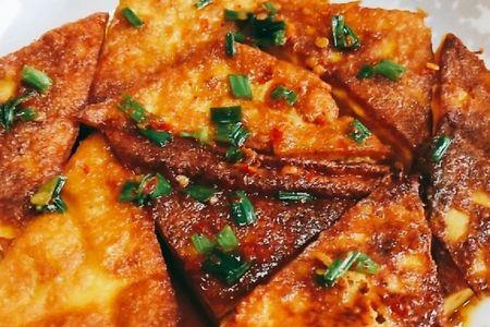 怎样饼铛煎豆腐不粘锅不碎